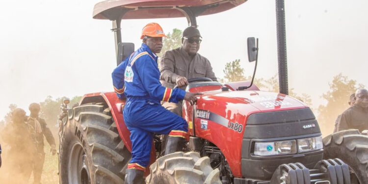 RDC : Félix Tshisekedi a lancé la campagne agricole 2025-2026 sur le plateau des Bateke
