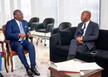 Rencontre de travail entre Guy Loando Mboyo et Adolphe Muzito