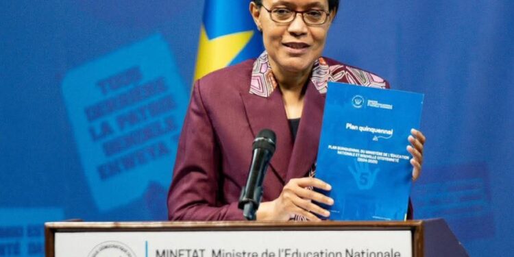 RDC : La ministre Raïssa Malu veut faire de l’éducation « le socle du développement durable » d’ici 2029