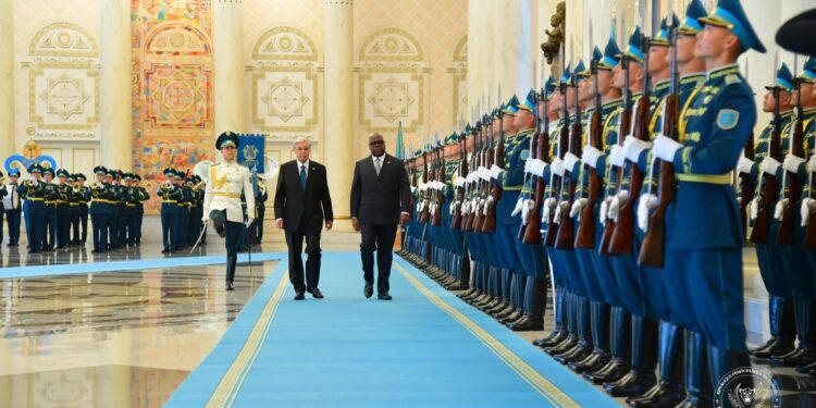 Tshisekedi au Kazakhstan : Une visite d’État stratégique centrée sur le secteur minier