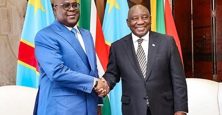 Tshisekedi en Afrique du Sud : Visite éclair à Pretoria pour renforcer la coopération bilatérale