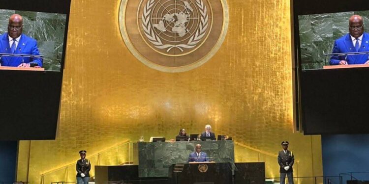 Félix Tshisekedi à la 80ᵉ Assemblée générale de l’ONU : « La dignité des Congolais n’est pas négociable »