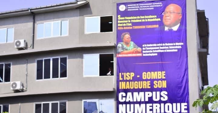 RDC : L’ISP-Gombe inaugure un campus numérique moderne