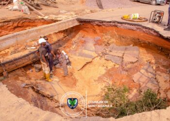 Mont-Ngafula : Des avancées notables dans la réparation de la route Kimwenza Gare