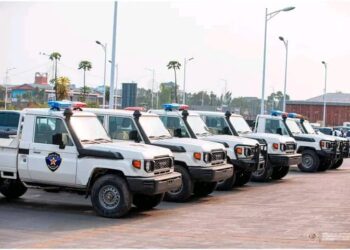 RDC : 96 véhicules et équipements anti-émeute remis pour renforcer la sécurité intérieure
