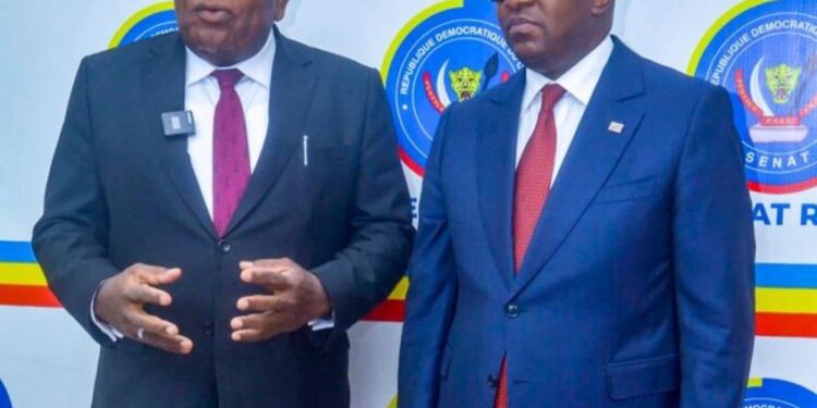Paix en RDC : Sama Lukonde échange avec Martin Chungong, Secrétaire général de l’UIP