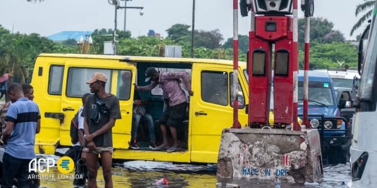Kinshasa : Des améliorations constatées dans l’écoulement des eaux après les fortes pluies