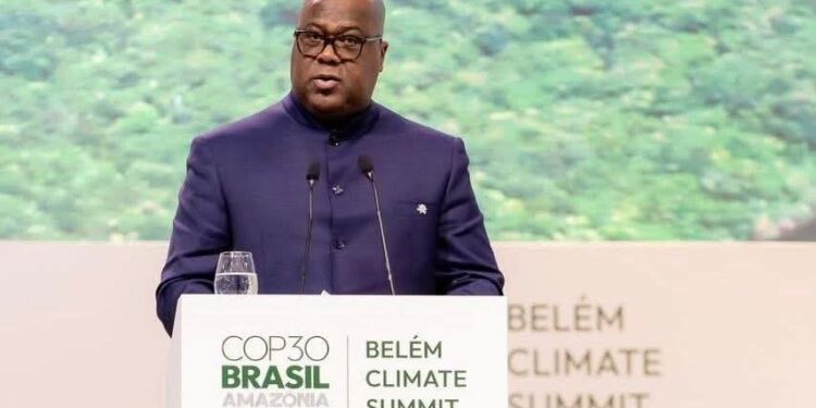 COP30 – Félix Tshisekedi soutient la reconnaissance de l’écocide comme crime international : « L’agression contre la RDC est aussi une guerre écologique »