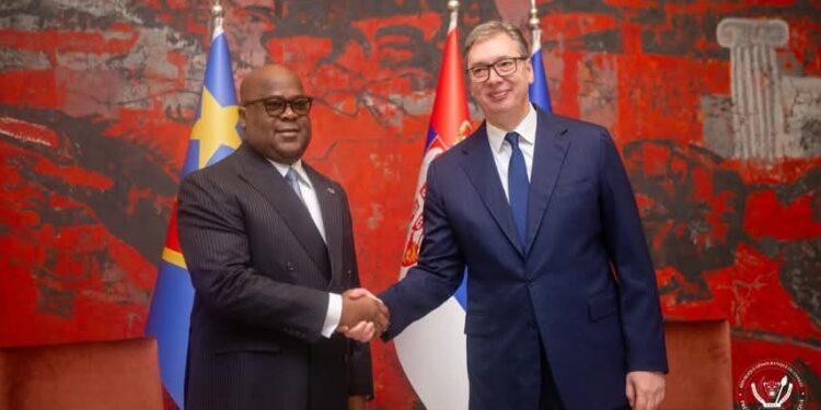 RDC–Serbie : Félix Tshisekedi consolide un nouveau partenariat stratégique à Belgrade