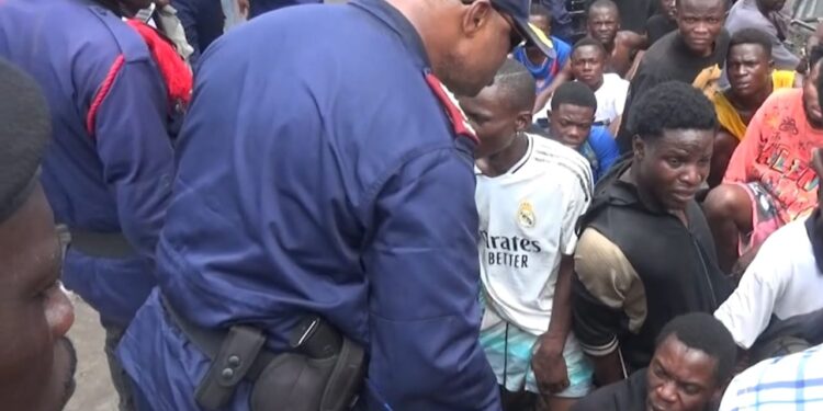 Opération “Kanga Kanga” : 51 suspects arrêtés à Kingabwa