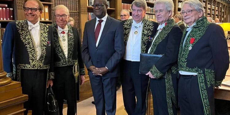 Paris : Denis Mukwege accède à l’une des plus hautes distinctions intellectuelles françaises