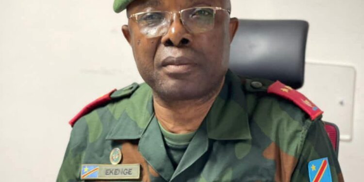 RDC : Suspension du général-major Sylvain Ekenge après des propos jugés discriminatoires