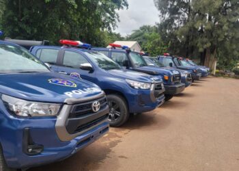 Haut-Katanga : 21 jeeps tout-terrain et 170 motos remises à la Police nationale congolaise
