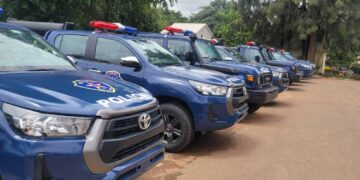 Haut-Katanga : 21 jeeps tout-terrain et 170 motos remises à la Police nationale congolaise