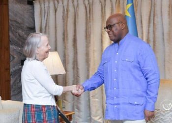 Lucy Tamlyn fait ses adieux à la RDC : Une mission placée sous le sceau de la fraternité USA–RDC