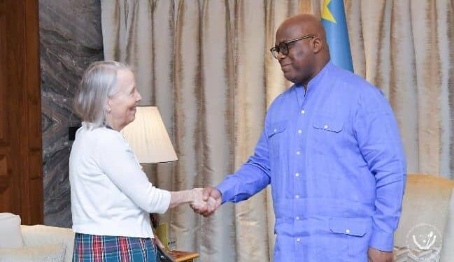 Lucy Tamlyn fait ses adieux à la RDC : Une mission placée sous le sceau de la fraternité USA–RDC