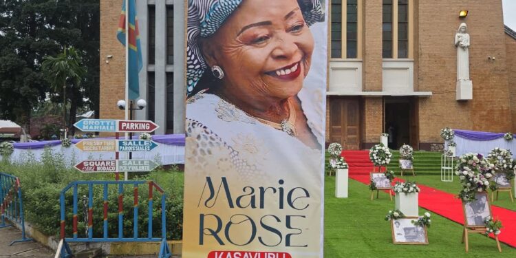RDC : Dernier hommage à Marie-Rose Kasa-Vubu, un adieu chargé d’émotion
