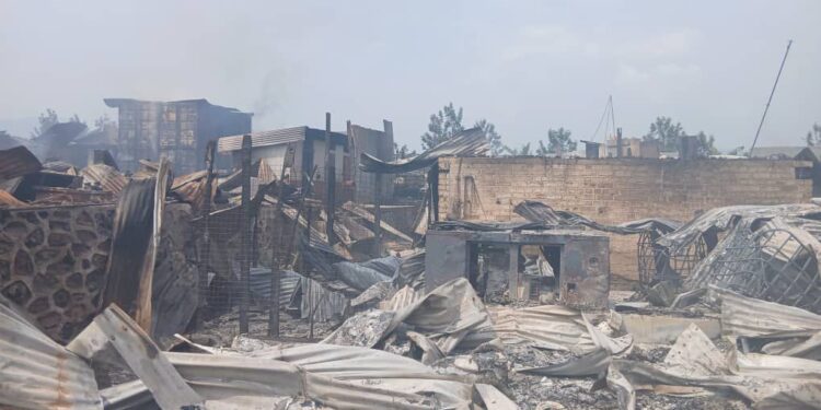 Nord-Kivu : quatre morts, dont trois enfants, dans un incendie à l’HGR de Masisi