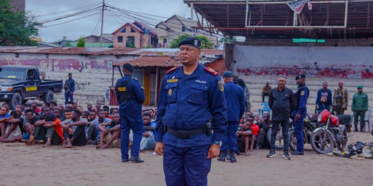 Kinshasa : 94 interpellations lors d’une vaste opération de bouclage à Bandalungwa et Kintambo