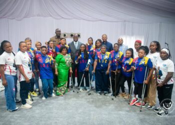 Au sommet de l’État, des héroïnes : les Léopards fauteuil célébrées par Félix Tshisekedi
