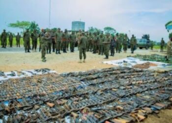 Ituri : les FARDC découvrent une importante cache d’armes de la coalition CRP/Zaïre