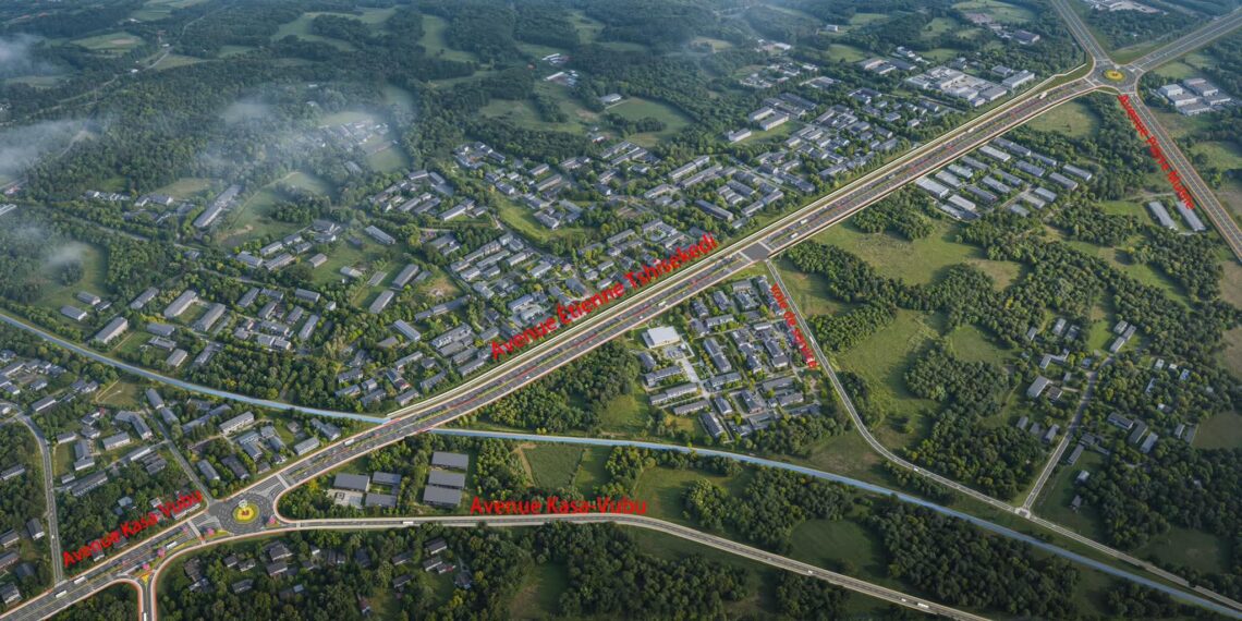 Kinshasa trace une nouvelle artère : le boulevard « Dr Étienne Tshisekedi »