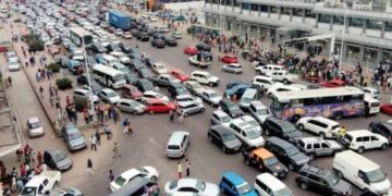 Kinshasa prise dans l’étau des embouteillages malgré un lundi sans grève