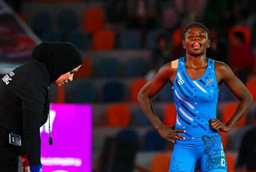 Championnats d’Afrique de lutte : Stéphie Ntimba, l’or qui confirme l’ascension congolaise