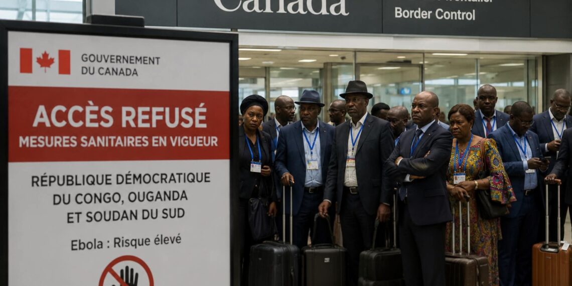 Ebola Bundibugyo : le Canada ferme temporairement ses portes aux voyageurs