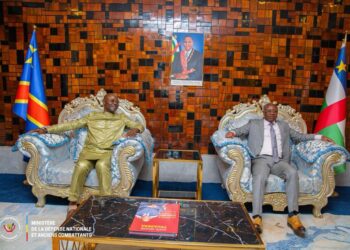 Coopération militaire RDC-RCA : Kinshasa et Bangui signent un accord pour sécuriser leurs 1 100 km de frontière commune