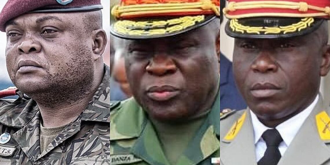RDC : l’ancien chef d’état-major Christian Tshiwewe et neuf coaccusés devant la Haute Cour Militaire ce 5 juin.