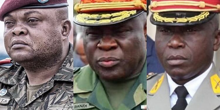 RDC : l’ancien chef d’état-major Christian Tshiwewe et neuf coaccusés devant la Haute Cour Militaire ce 5 juin.