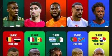 Coupe du monde 2026 : l&rsquo;Afrique avance en bloc, la RDC s&rsquo;affiche avec Edo Kayembe