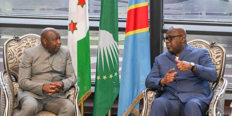 Diplomatie : Ndayishimiye à Kinshasa