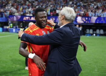 Sébastien Desabre rend un vibrant hommage à ses joueurs après l&rsquo;exploit historique de la RDC