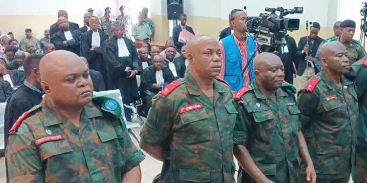 RDC : Un procès aux allures de séisme judiciaire s’ouvre contre plusieurs généraux des FARDC