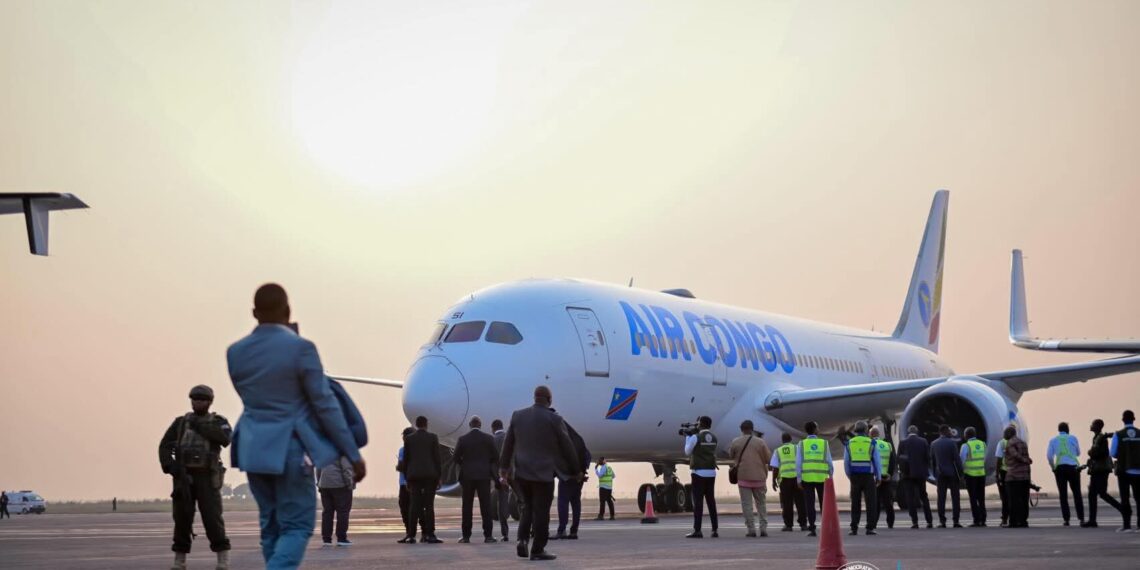 Transport aérien : Air Congo renforce sa flotte avec un Boeing 787 Dreamliner pour desservir Bruxelles