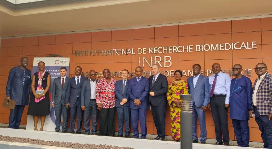 Santé mondiale : en visite à l&rsquo;INRB, le directeur général de l&rsquo;AFD réaffirme le soutien de la France à la RDC