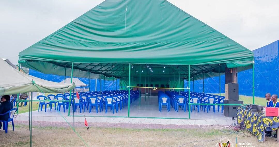 Justice militaire : la prison de Ndolo se dote d’un nouveau pavillon d’audiences et des équipements de sécurité