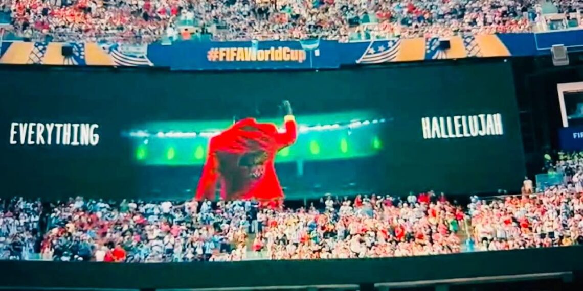 Coupe du monde : quand l’image de Lumumba fait rayonner la RDC devant plus d’un milliard de téléspectateurs
