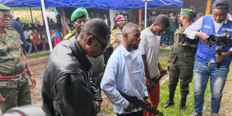 Maï-Ndombe : les FARDC mettent la main sur le chef Mobondo « Odon » et ses sept gardes du corps