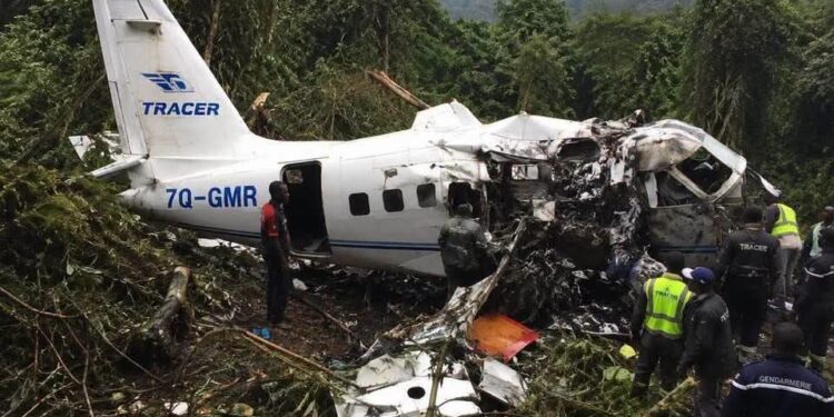 Nord-Kivu : un crash d&rsquo;avion à Walikale fait un mort et deux survivants après une panne moteur