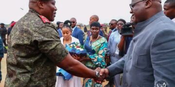 Kanyama-Kasese : Félix Tshisekedi salue l’action du Service national