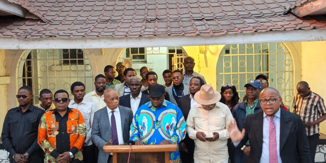 RDC : le RCET-CPS annonce une marche pacifique le 14 septembre vers le Palais du Peuple en soutien à la Loi Ngondankoyi