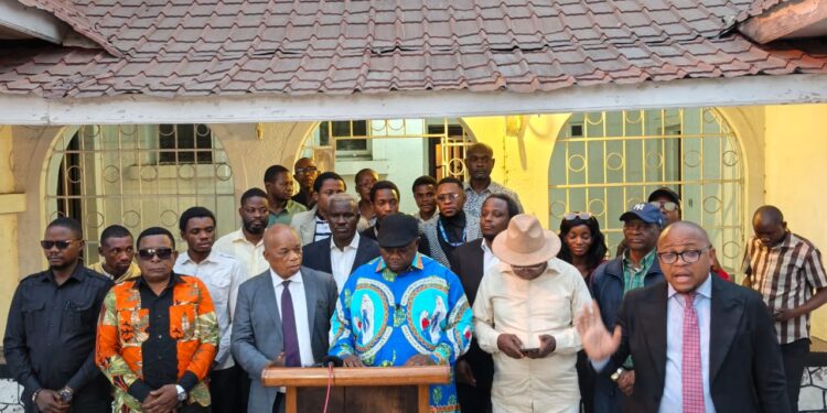 RDC : le RCET-CPS annonce une marche pacifique le 14 septembre vers le Palais du Peuple en soutien à la Loi Ngondankoyi