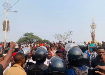 Marche de la C64 à Kinshasa : une mobilisation stoppée avant le Palais du peuple