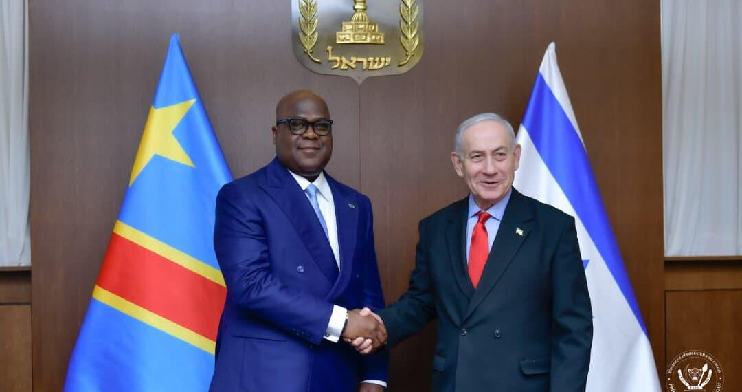 RDC–Israël : Félix Tshisekedi renforce le partenariat stratégique à Jérusalem