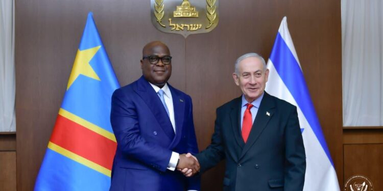 RDC–Israël : Félix Tshisekedi renforce le partenariat stratégique à Jérusalem
