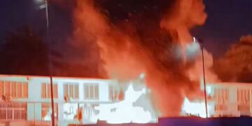 Kinshasa : un important incendie signalé au Stade des Martyrs