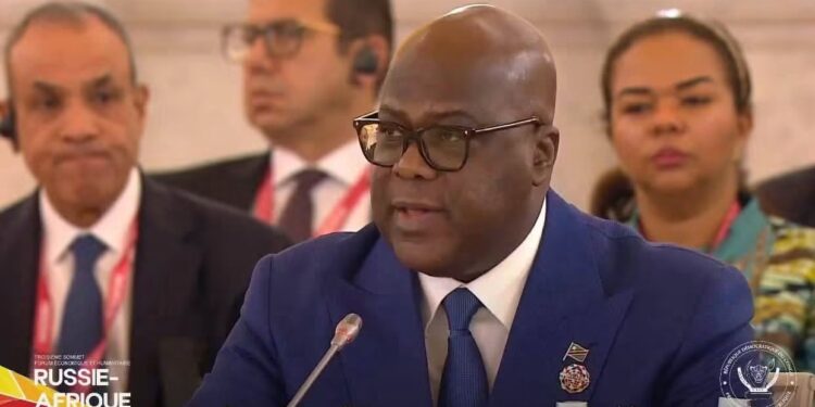 Sommet Russie-Afrique : F. Tshisekedi mise sur l&rsquo;équilibre diplomatique